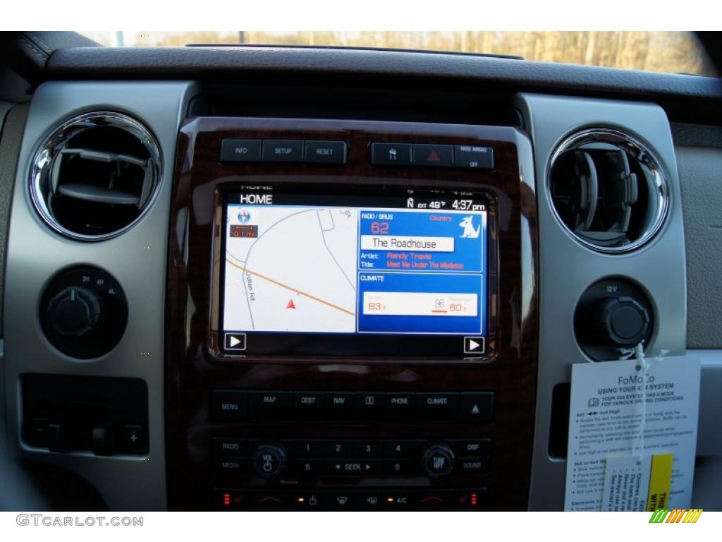 2010 F150 King Ranch SuperCrew 4x4 - Tuxedo Black / Chapparal Leather photo #35