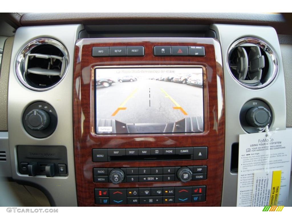 2010 F150 King Ranch SuperCrew 4x4 - Tuxedo Black / Chapparal Leather photo #36