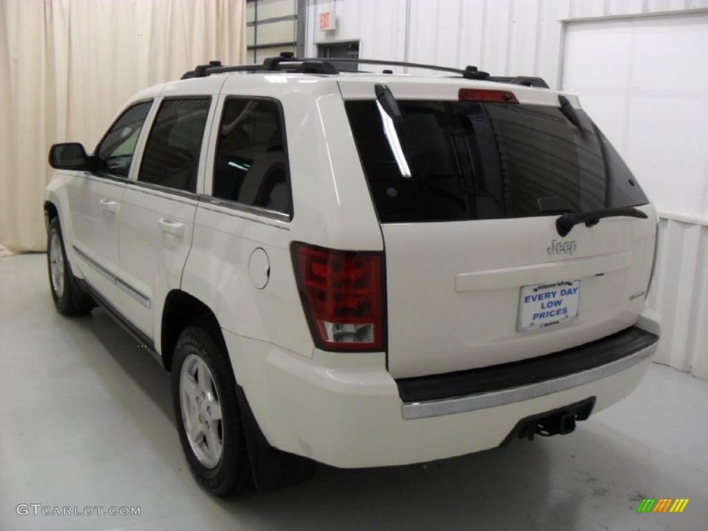 2005 Grand Cherokee Limited - Stone White / Medium Slate Gray photo #2