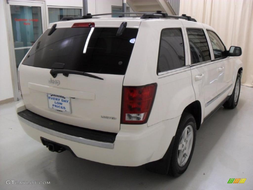 2005 Grand Cherokee Limited - Stone White / Medium Slate Gray photo #4