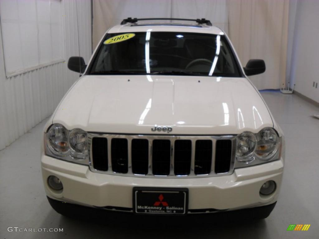 2005 Grand Cherokee Limited - Stone White / Medium Slate Gray photo #6