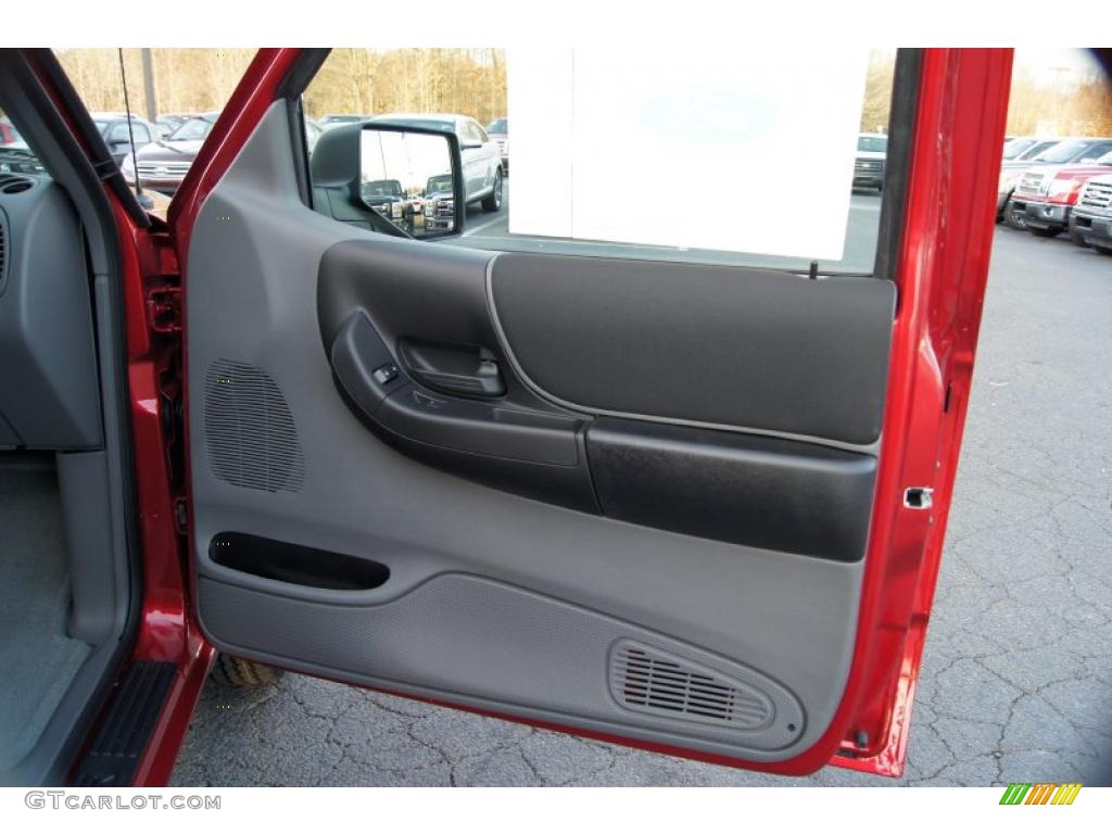 2011 Ranger XLT SuperCab - Redfire Metallic / Medium Dark Flint photo #13