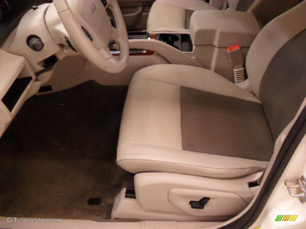 2005 Grand Cherokee Limited - Stone White / Medium Slate Gray photo #8