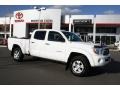 2009 Super White Toyota Tacoma V6 SR5 Double Cab 4x4  photo #1