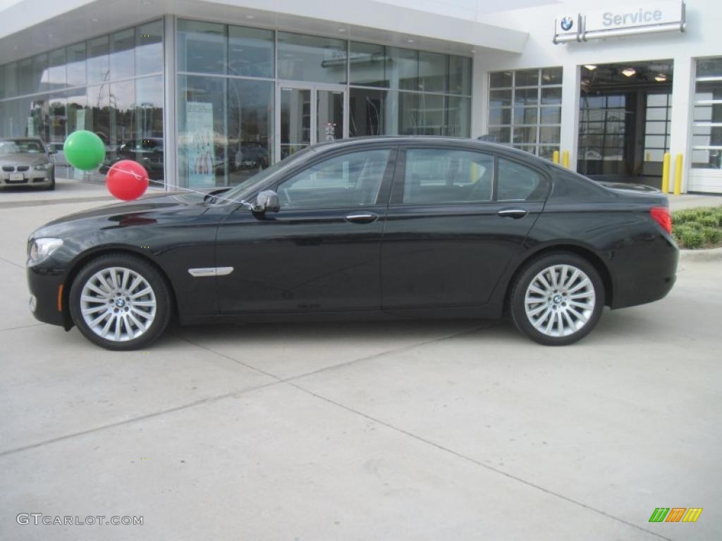 Jet Black 2009 BMW 7 Series 750i Sedan Exterior Photo #41640267