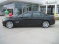 2009 Jet Black BMW 7 Series 750i Sedan  photo #3