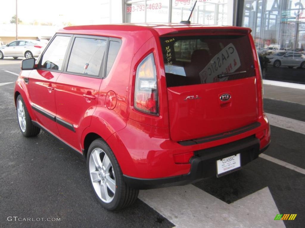 Molten Red 2011 Kia Soul Sport Exterior Photo #41641203