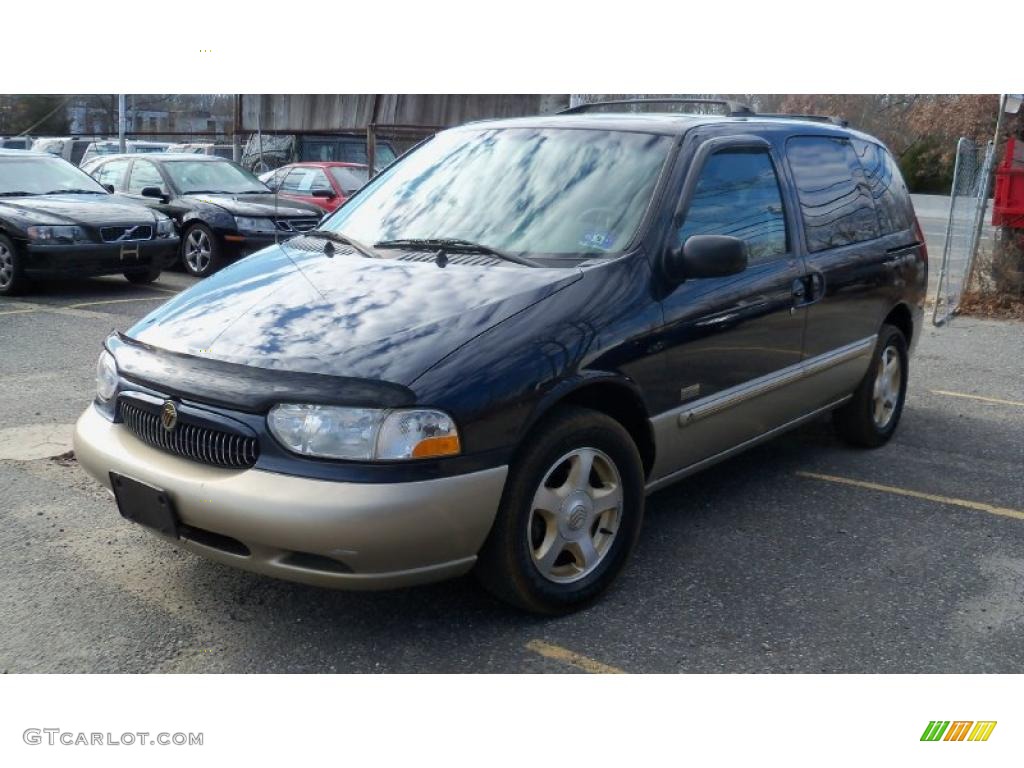 1999 Villager Estate - Deep Wedgewood Blue Metallic / Portland Grey photo #3