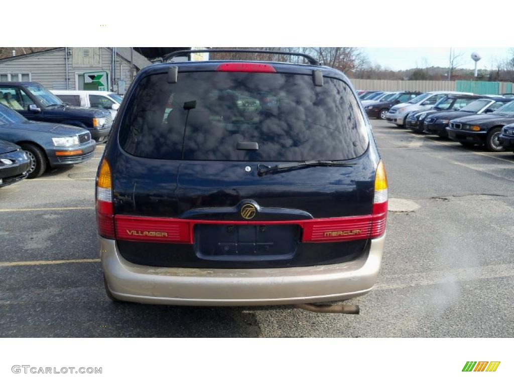 1999 Villager Estate - Deep Wedgewood Blue Metallic / Portland Grey photo #4