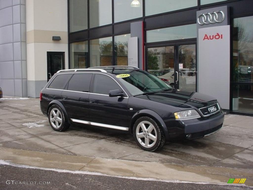 2005 Allroad 4.2 quattro - Ebony Pearl Effect / Platinum/Sabre Black photo #1