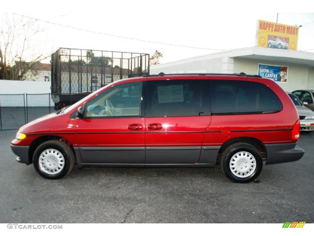 Candy Apple Red Pearl 1996 Dodge Grand Caravan ES Exterior Photo #41644783