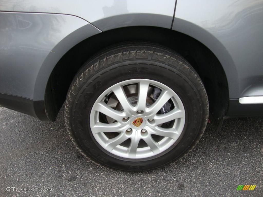 2004 Cayenne Tiptronic - Titanium Metallic / Black photo #27