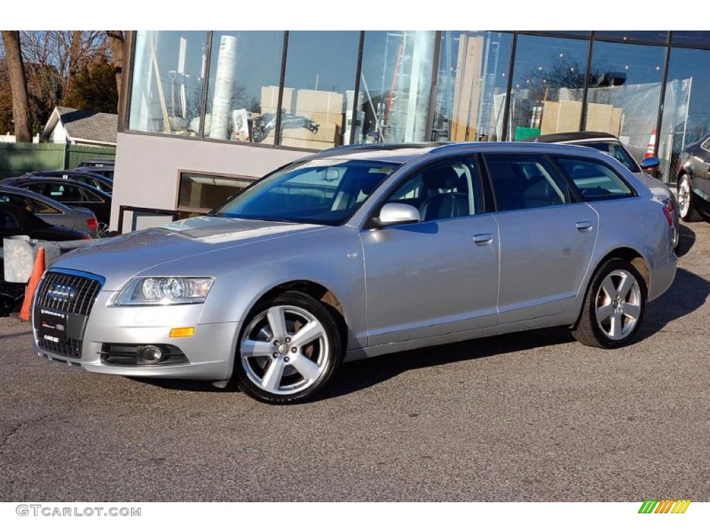 Light Silver Metallic 2008 Audi A6 3.2 quattro Avant Exterior Photo #41647791