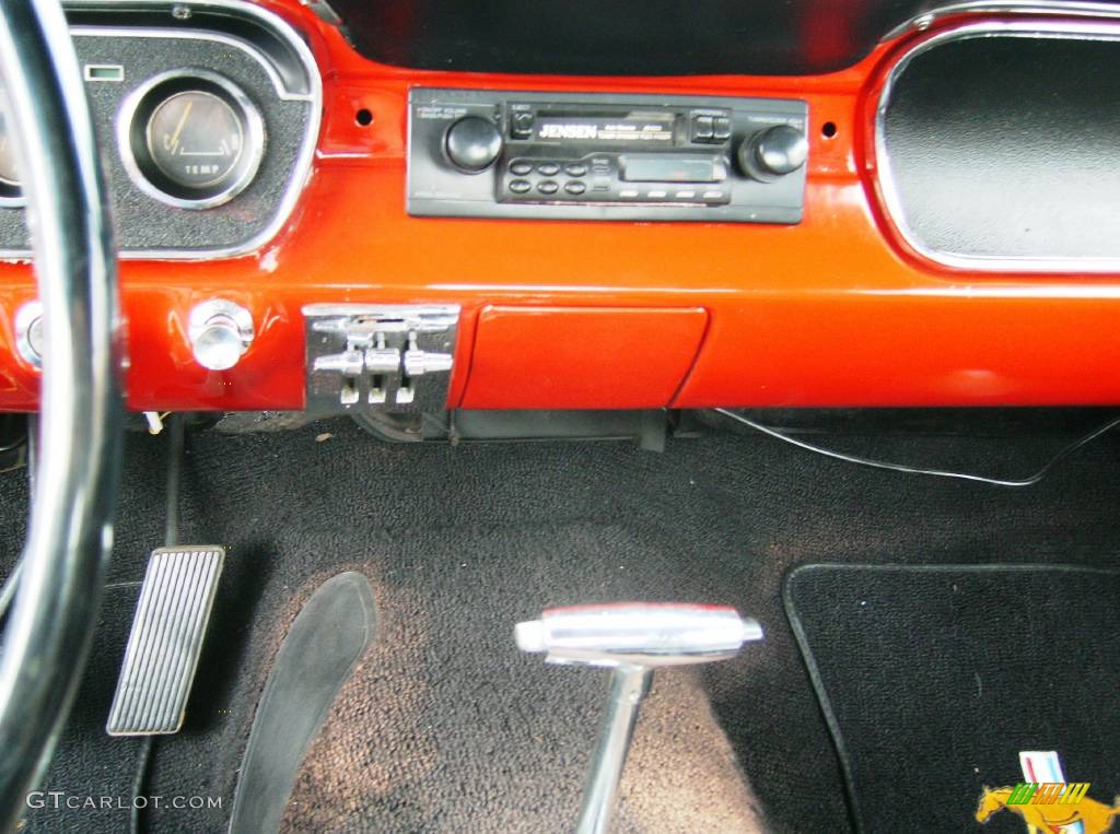 1965 Mustang Coupe - Red / Black photo #8