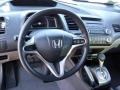 Gray 2009 Honda Civic LX Coupe Interior Color
