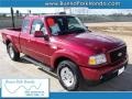 Redfire Metallic 2009 Ford Ranger Sport SuperCab