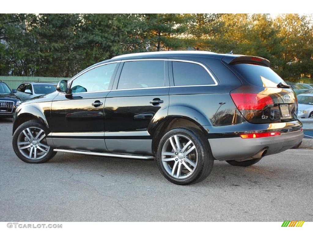 Phantom Black Pearl Effect 2009 Audi Q7 4.2 Prestige quattro Exterior Photo #41649531