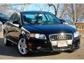 2008 Brilliant Black Audi A4 2.0T quattro S-Line Sedan  photo #7