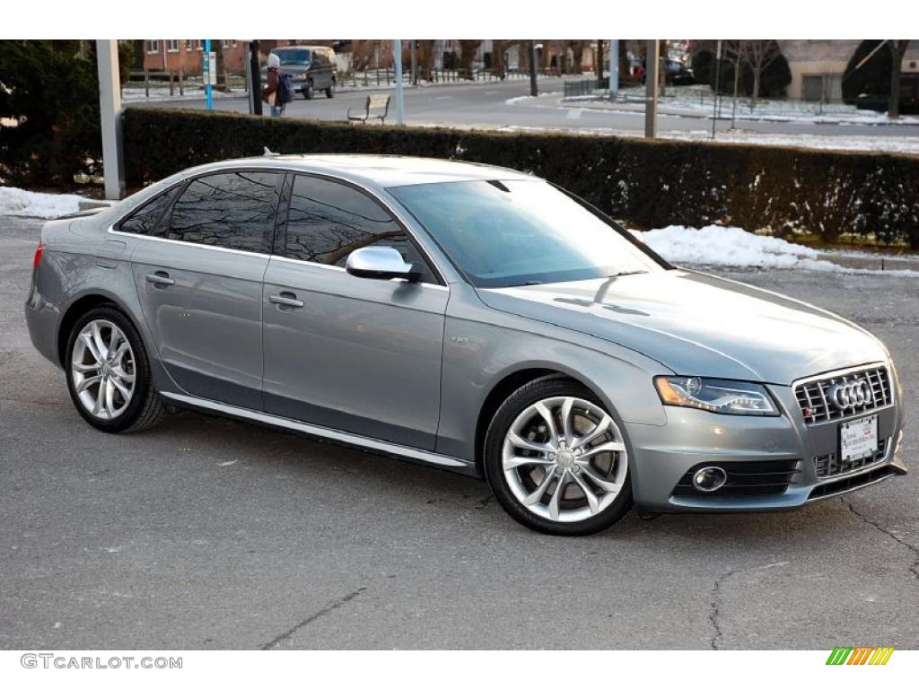 Quartz Gray Metallic 2010 Audi S4 3.0 quattro Sedan Exterior Photo #41650395
