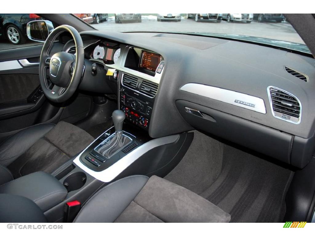 2010 Audi S4 3.0 quattro Sedan Black Dashboard Photo #41650667