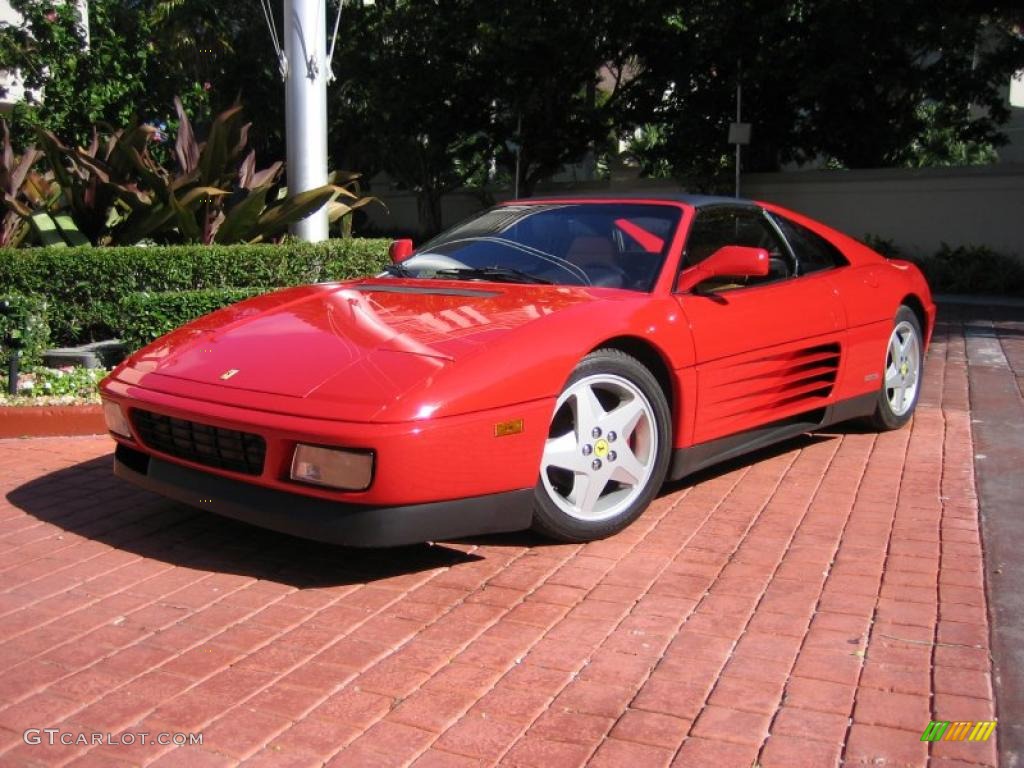 Rosso Corsa (Red) 1990 Ferrari 348 TS Exterior Photo #41652319