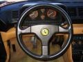 Tan Steering Wheel Photo for 1990 Ferrari 348 #41652581