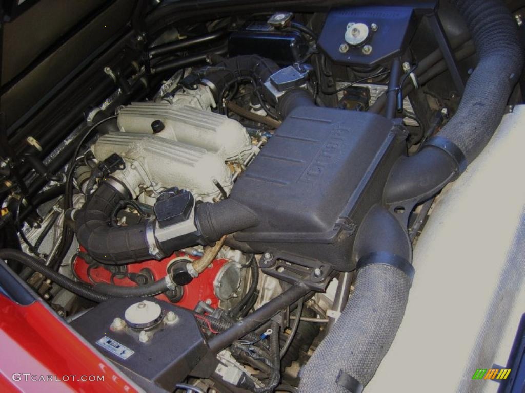 1990 Ferrari 348 TS 3.4 Liter DOHC 32-Valve V8 Engine Photo #41652755