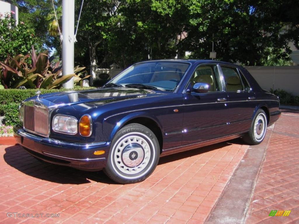Peacock Blue 1999 Rolls-Royce Silver Seraph Standard Silver Seraph Model Exterior Photo #41652919
