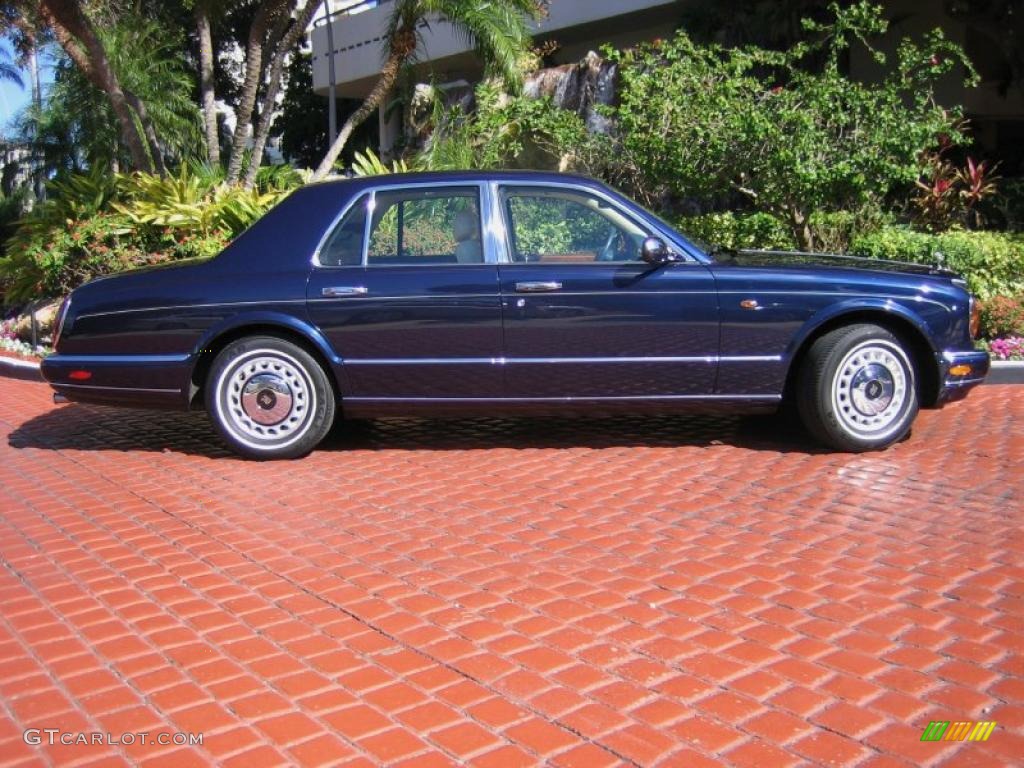 Peacock Blue 1999 Rolls-Royce Silver Seraph Standard Silver Seraph Model Exterior Photo #41652955