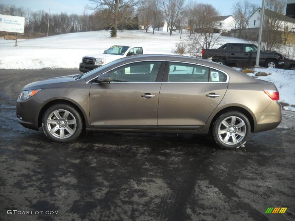 Mocha Steel Metallic 2011 Buick LaCrosse CXL AWD Exterior Photo #41653199