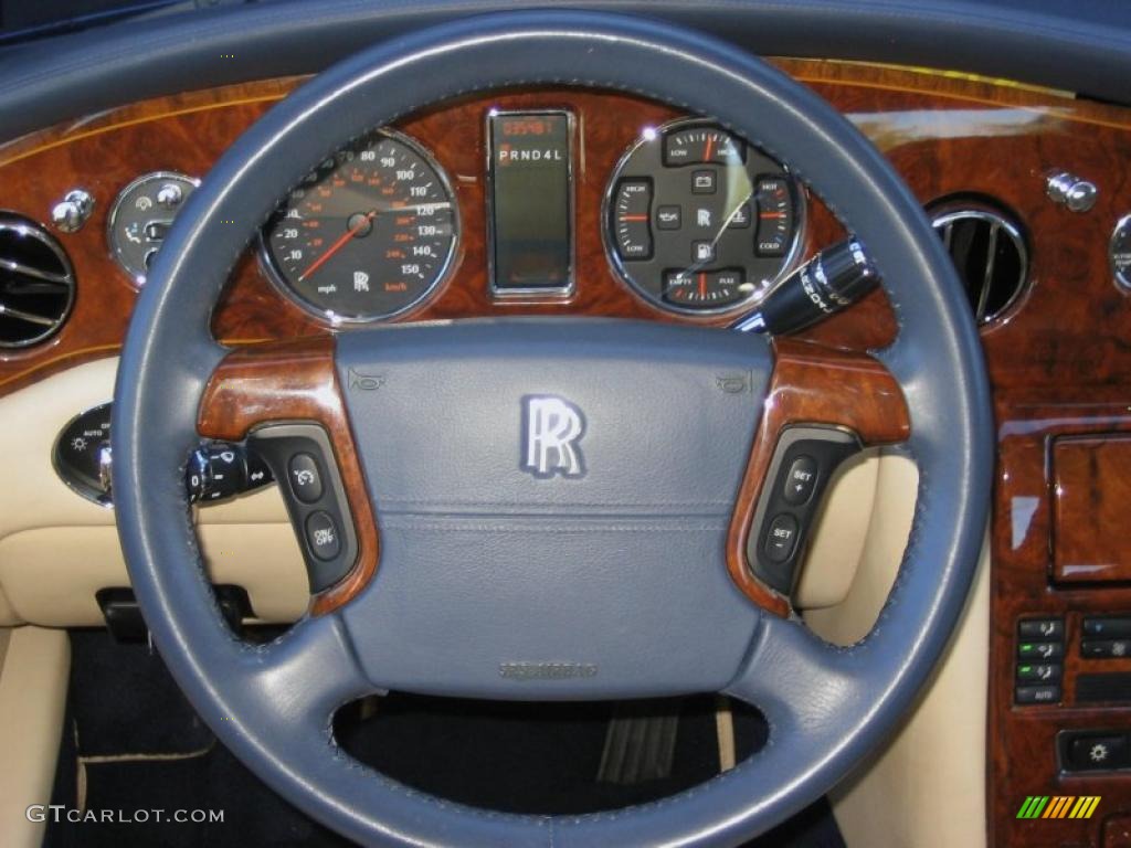 1999 Rolls-Royce Silver Seraph Standard Silver Seraph Model Cotswold Beige Steering Wheel Photo #41653323