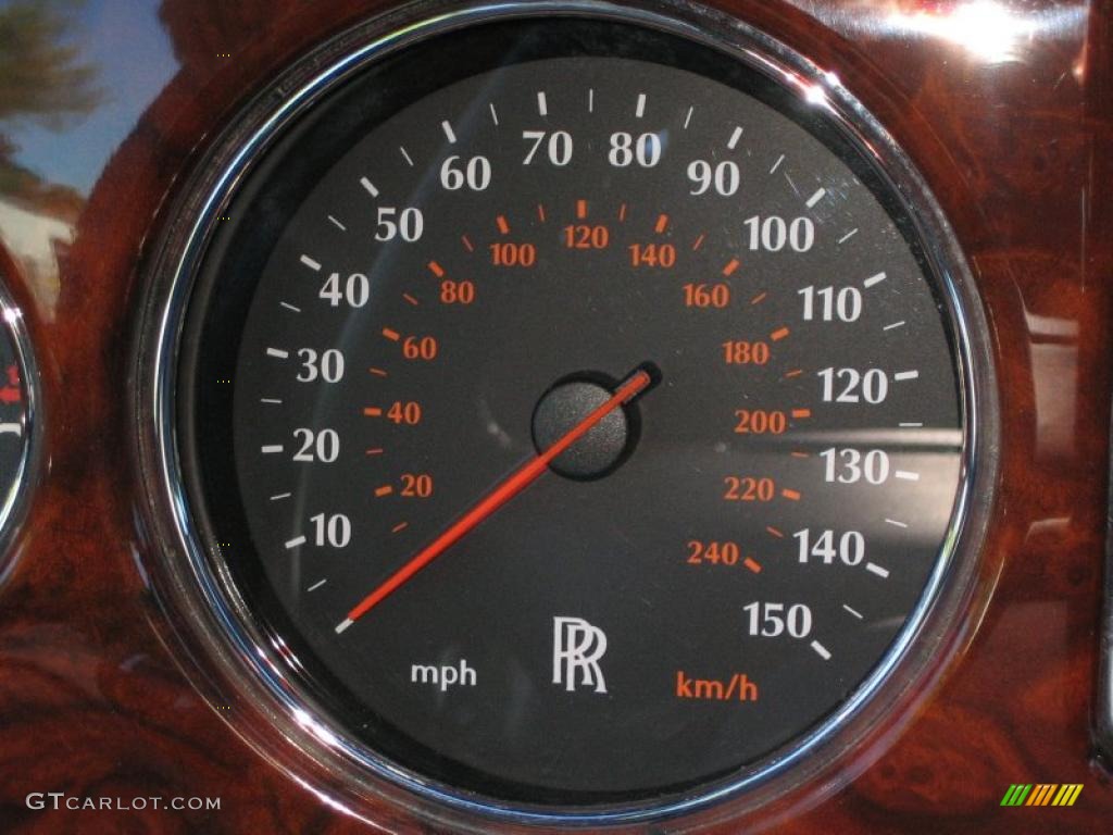1999 Rolls-Royce Silver Seraph Standard Silver Seraph Model Gauges Photo #41653335