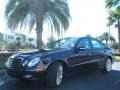 2008 Capri Blue Metallic Mercedes-Benz E 350 Sedan  photo #2