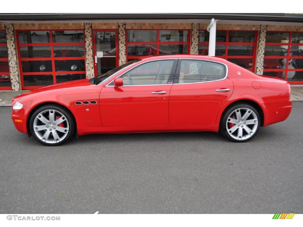 Rosso Mondiale (Red) 2007 Maserati Quattroporte Sport GT Exterior Photo #41654391