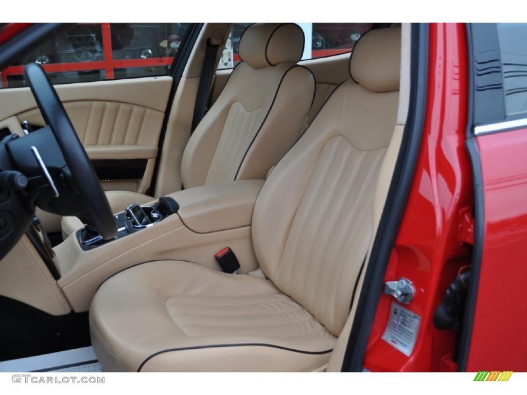 Beige Interior 2007 Maserati Quattroporte Sport GT Photo #41654459