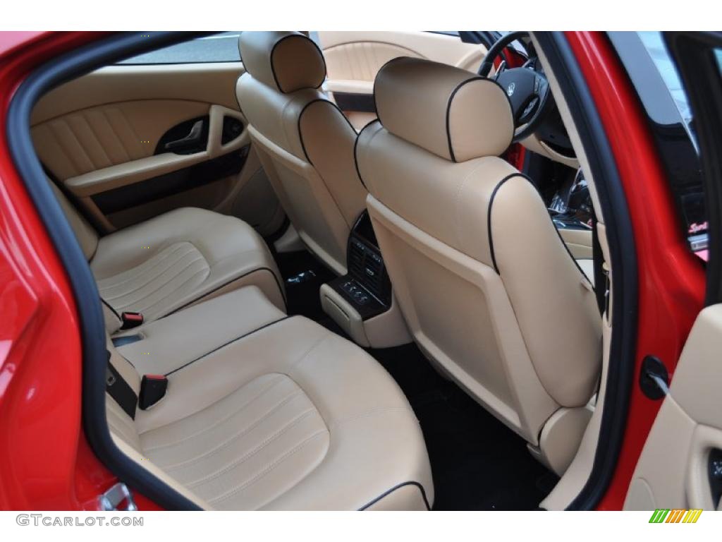 Beige Interior 2007 Maserati Quattroporte Sport GT Photo #41654501