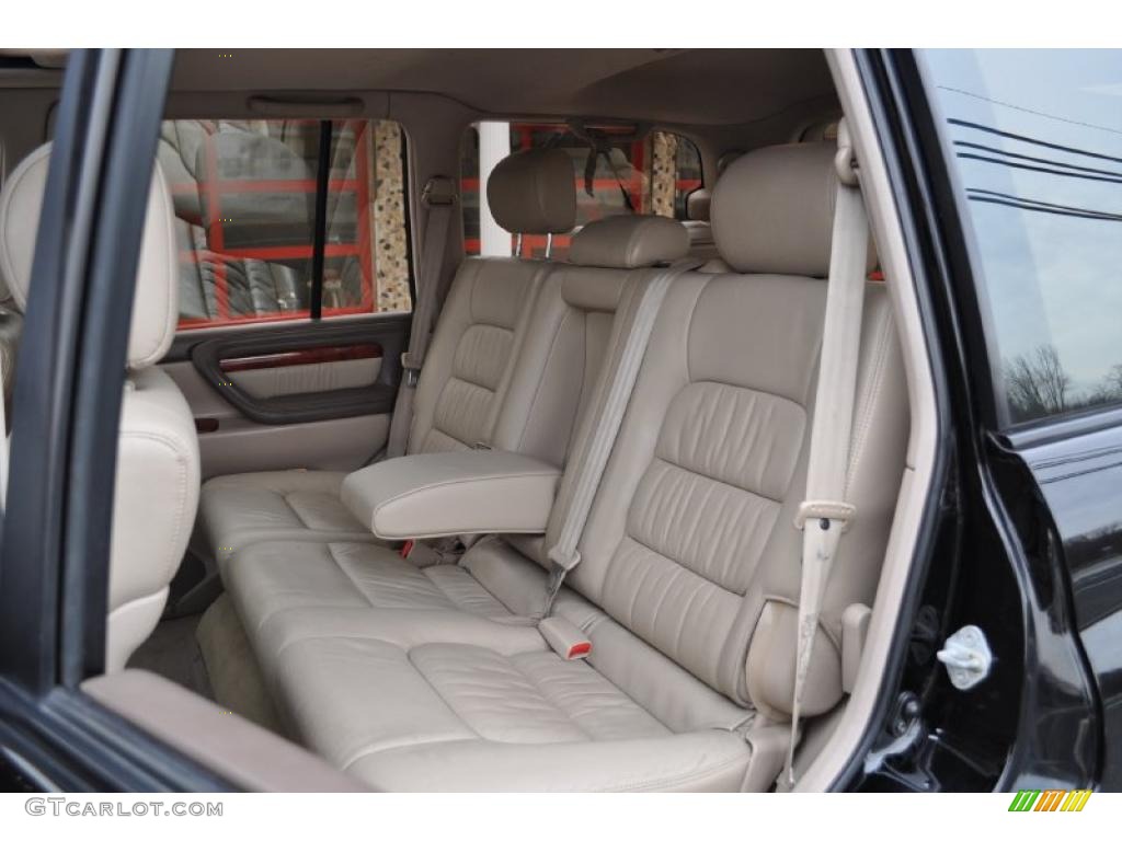 Ivory Interior 2001 Lexus LX 470 Photo #41655471