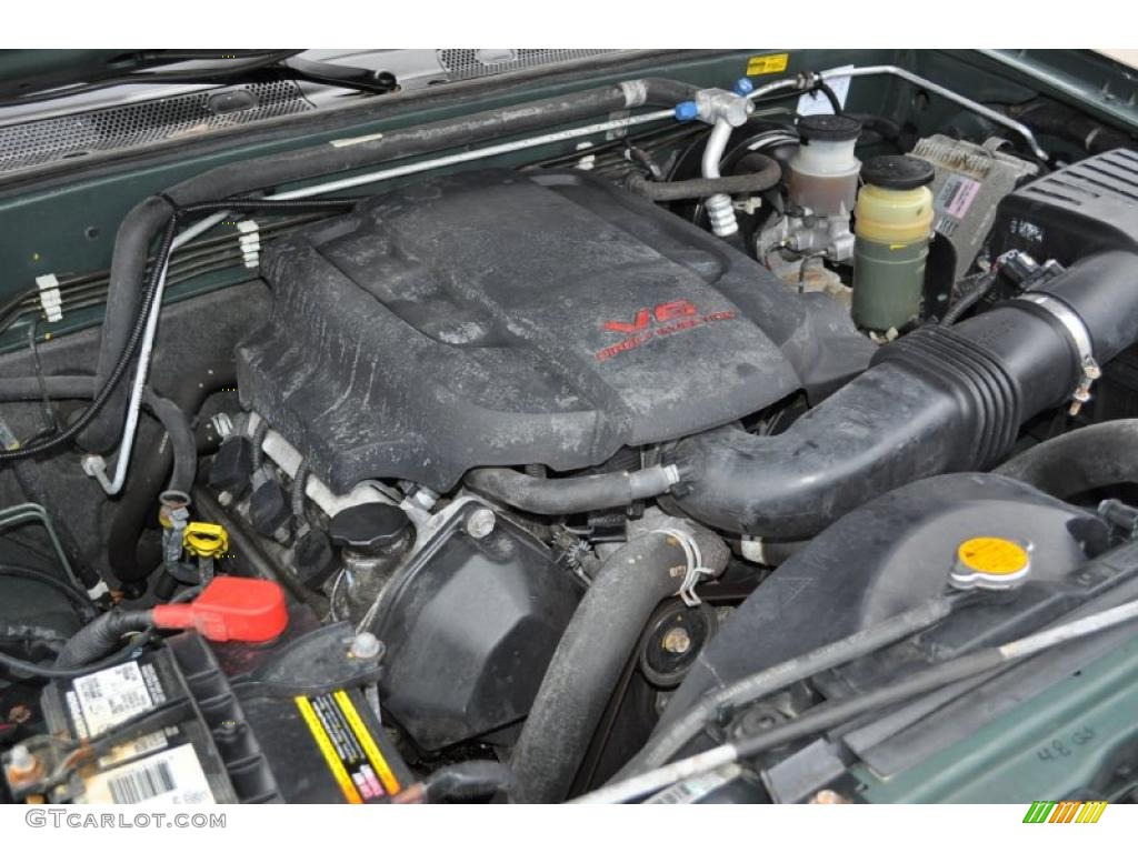 2004 Isuzu Axiom S 4x4 3.5 Liter DOHC 24-Valve VVT V6 Engine Photo #41656011