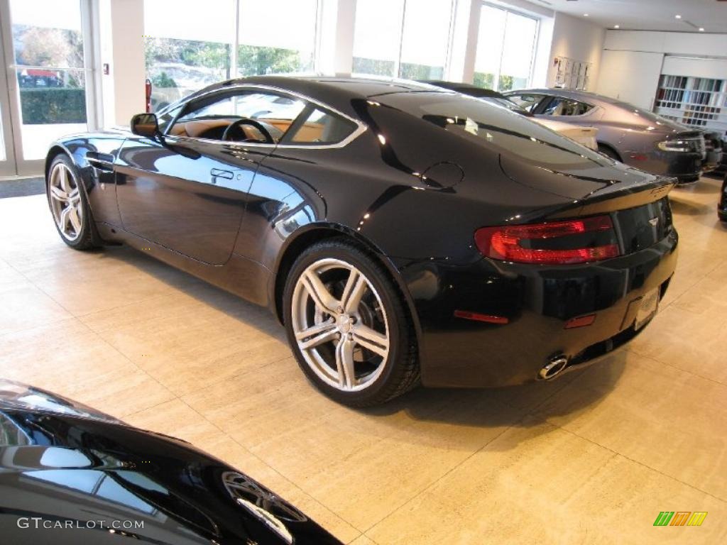 BMW Carbon Black 2009 Aston Martin V8 Vantage Coupe Exterior Photo #41656119