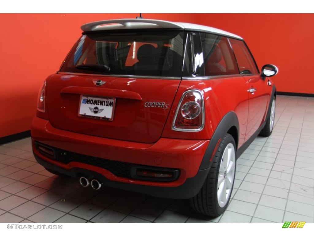 Chili Red 2011 Mini Cooper S Hardtop Exterior Photo #41656243