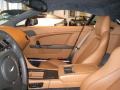  2009 V8 Vantage Coupe Bentley Saddle Interior