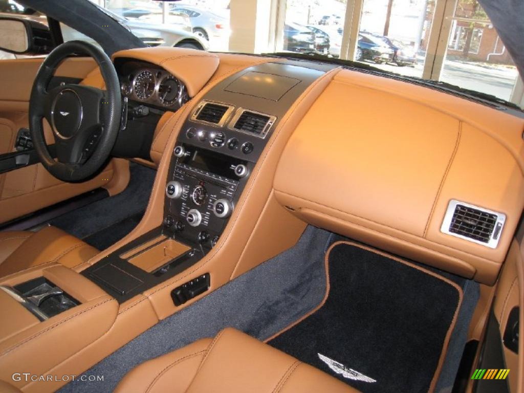 2009 Aston Martin V8 Vantage Coupe Bentley Saddle Dashboard Photo #41656355