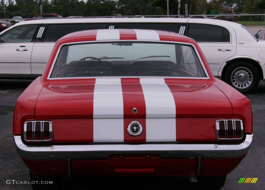 1965 Mustang Coupe - Red / Black photo #24