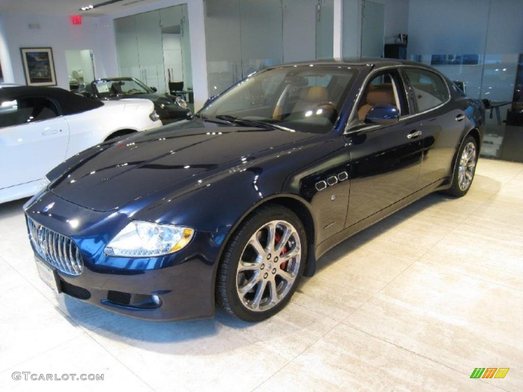2009 Quattroporte S - Blu Oceano (Blue) / Cuoio photo #3