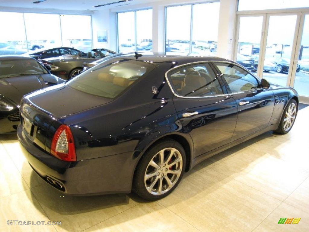 2009 Quattroporte S - Blu Oceano (Blue) / Cuoio photo #5