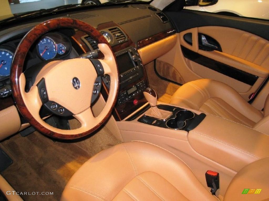 2009 Quattroporte S - Blu Oceano (Blue) / Cuoio photo #6