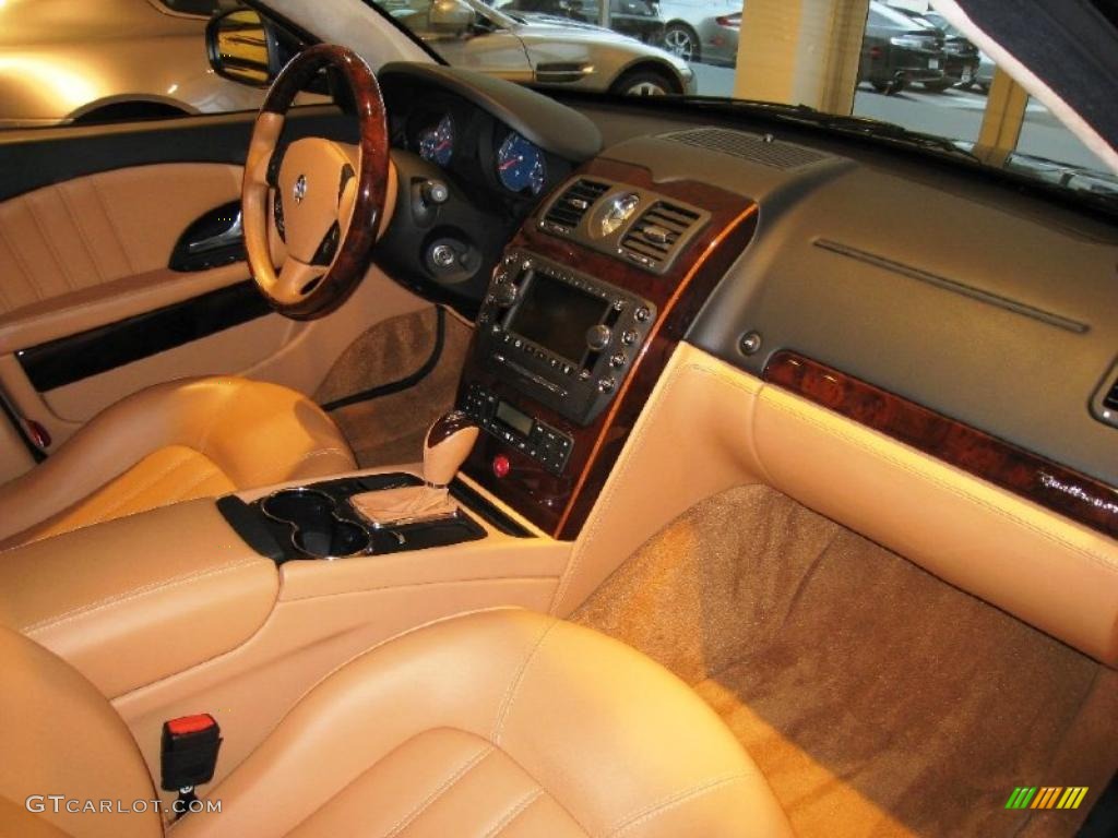 2009 Quattroporte S - Blu Oceano (Blue) / Cuoio photo #11