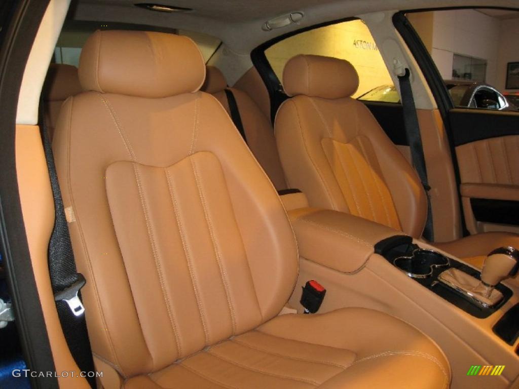 2009 Quattroporte S - Blu Oceano (Blue) / Cuoio photo #12