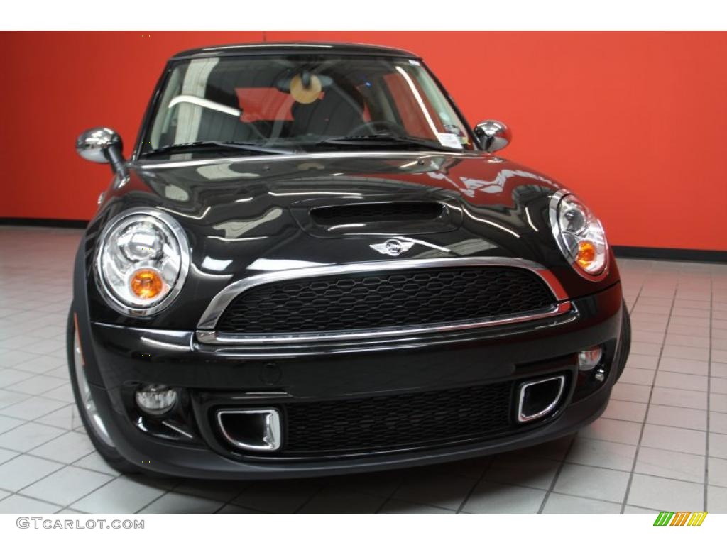 Midnight Black Metallic 2011 Mini Cooper S Hardtop Exterior Photo #41656731