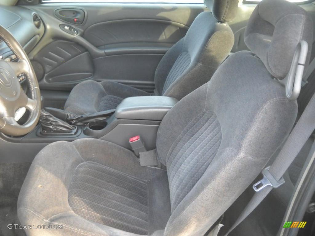 Dark Pewter Interior 2002 Pontiac Grand Am GT Coupe Photo #41658735